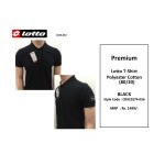Lotto Premium PC Black Polo T shirt